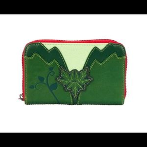 Loungefly Poison Ivy Glow in the Dark Cosplay Wallet. Never used.